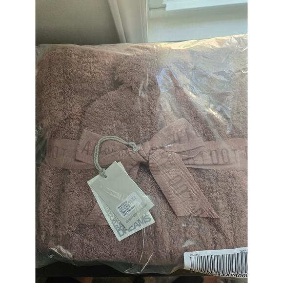 Barefoot Dreams Cozy chic Pom-Pom Beanie & Scarf Set Chestnut Brown NWT - Picture 2 of 3